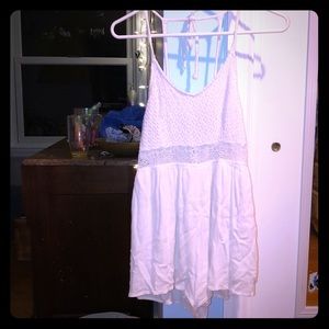 White romper